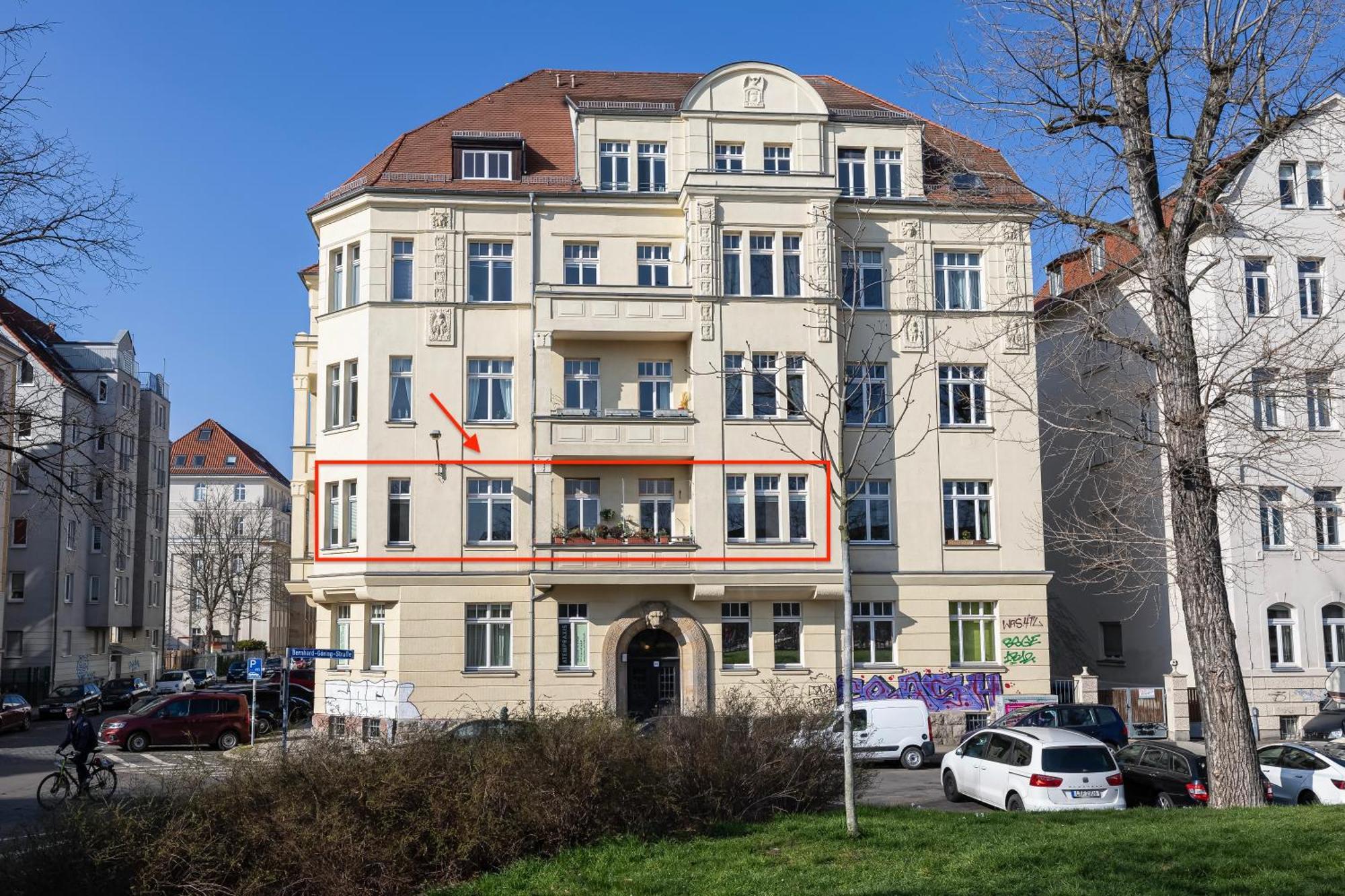 Traber 1 Sz Balkon 2 Baeder Suedvorstadt Leipzig